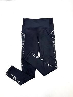 Athleta Fleece Lined Leggings Black S